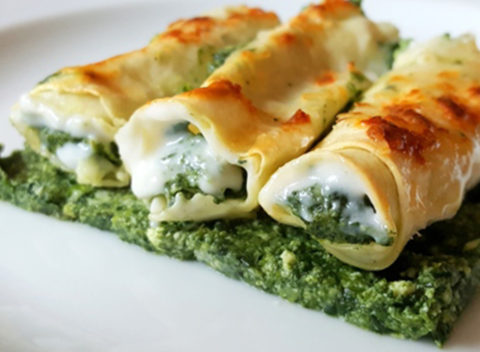 Cannelloni Ricotta e Spinaci