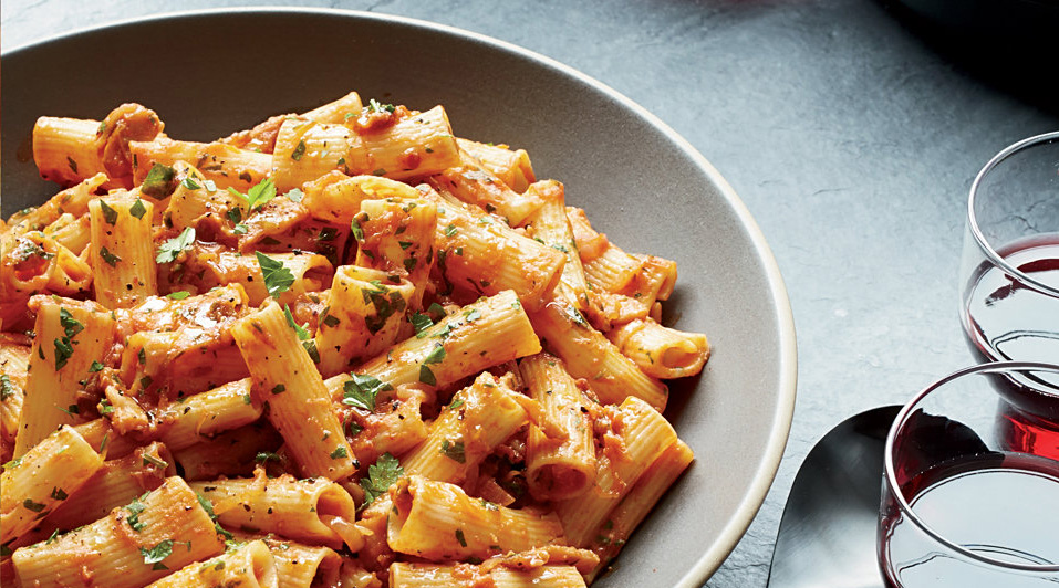 Background Penne Arrabbiata