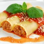 Meat Cannelloni Dish